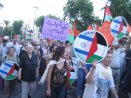 MARCHA PACIFISTA EN TEL AVIV