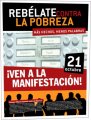 «Rebélate contra la pobreza: más hechos, menos palabras»