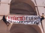 Por una universidad desmilitarizada, necesitamos tu firma.