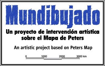 Mundibujando sobre el Mapa de Peters