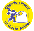 Materiales informativos de la campaña de Objeción Fiscal al Gasto Militar 2010 en el Estado español